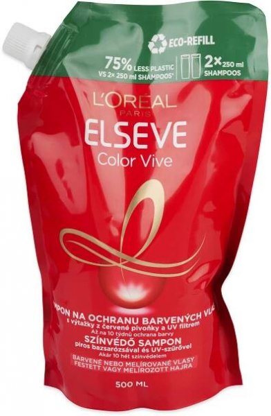 Šampon ELSEVE Color-vive, barvené vlasy 500 ml 105 Kč