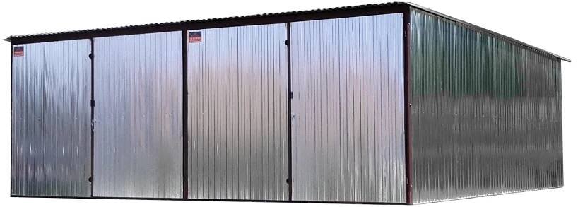 Plechová dvougaráž 6m x 5m - Image 7