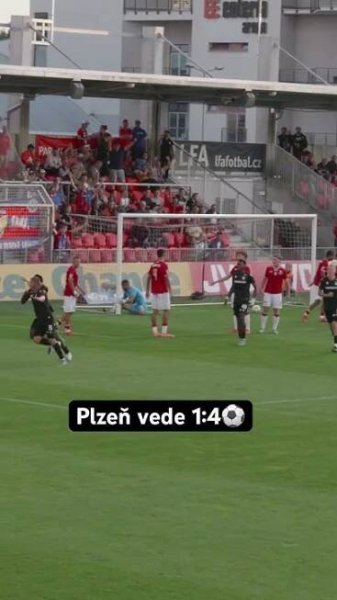 Vydra dává svůj druhý gól na 1:4 Pardubice - Plzeň#chanceliga #gol #fotbal #viktoriaplzen