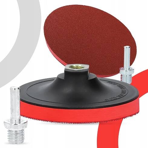 25 x BRUSNÉ KOTOUČE 125 mm P60 Brusný papír Rzep LEŠTÍCÍ TALÍŘ DISK M14 Stav balení originální