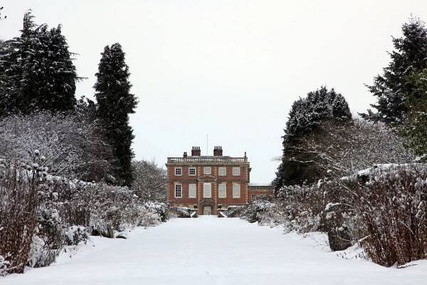 Winter in the garden - Newby Hall