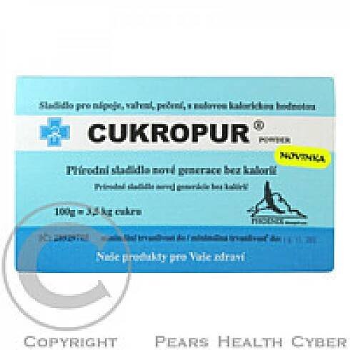 Cukropur powder stolní sladidlo 100 g
