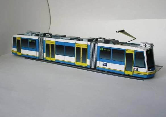 Tramvaj  Škoda 03T - Ostrava