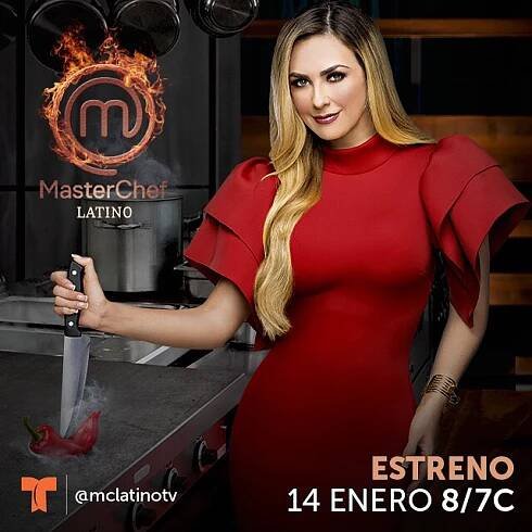 Aracely Arámbula v Masterchef Latino - Telenovely.net... vše o telenovelách na jednom místě