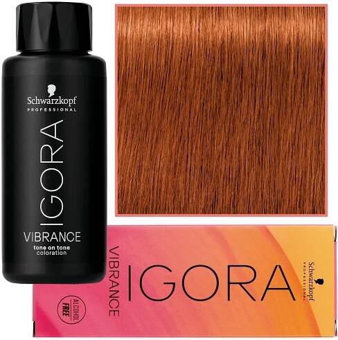 Schwarzkopf Igora Vibrance Polotrvanlivá 7-77 Střední měděná blond extra