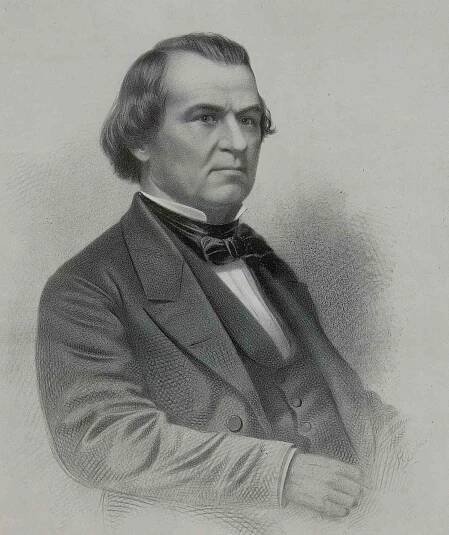Portrait of President Andrew Johnson