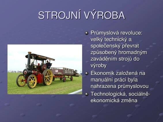 PPT - PRŮMYSLOVÁ REVOLUCE PowerPoint Presentation, free download - ID:4535933