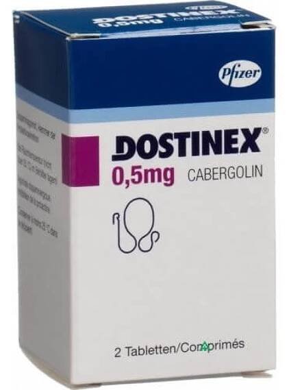 Dostinex (Cabergoline) - 0,5 mg - záložky 2 - Pfizer