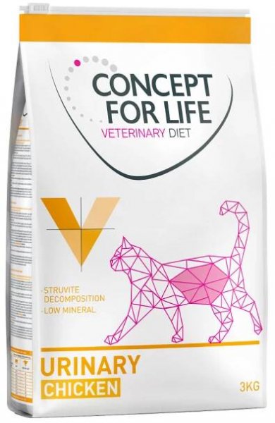 Concept for Life Veterinary Diet Urinary - 3 kg