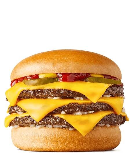 Triple Cheeseburger