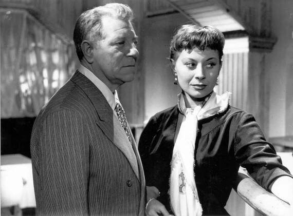 Když je v Paříži noc - Z filmu - Jean Gabin, Magali Noël