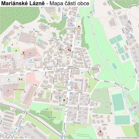 Mariánské Lázně - mapy | Kurzy.cz