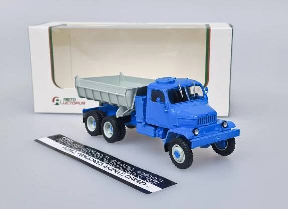 Praga V3S sklápěč - modrá/šedá 1:43 MODIMIO
