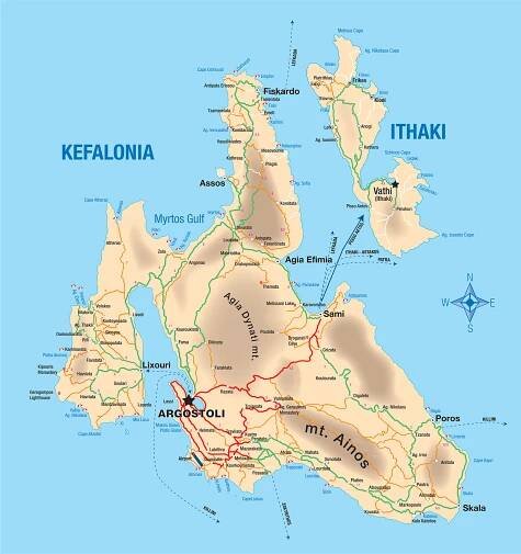 Sami Port Rent a Car | Excursion by Car on Central-West of Kefalonia island