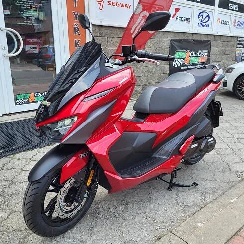 Sym JET X 125i ABS LC E5 červená (NOVÁ, 2025), 79.990 Kč