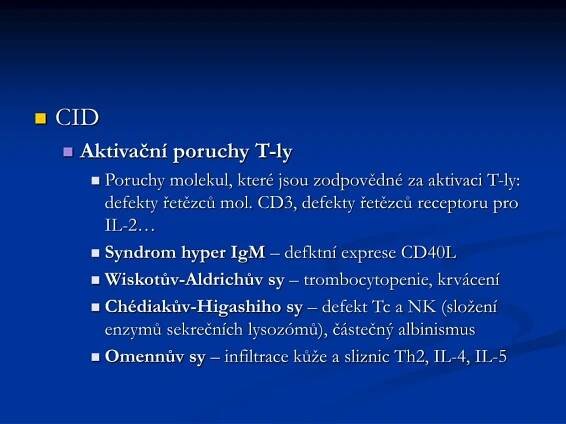 PPT - PRIMÁRNÍ IMUNODEFICIENCE PowerPoint Presentation, free download - ID:1309457