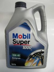 Olej motorový MOBIL 1 Super 1000 X1 15W-40 minerální ,osobní vozy, 5l