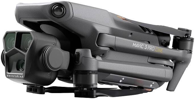 DJI Mavic 3 Pro Cine Premium Combo dron 100% RtR s kamerou, profi šedá
