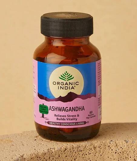 Organic India Ašvaganda 60 kapslí