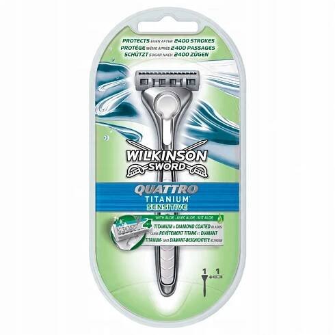 Wilkinson Sword Quattro Titanium Sensitive