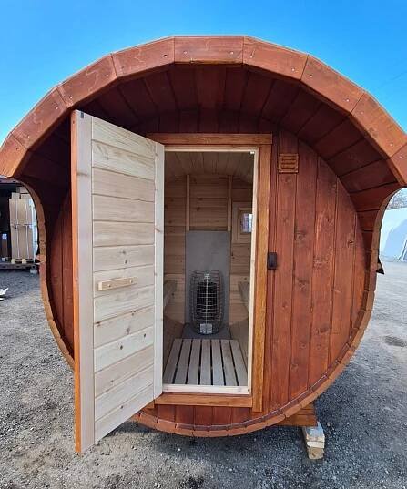Fotogalerie | Finská sudová sauna