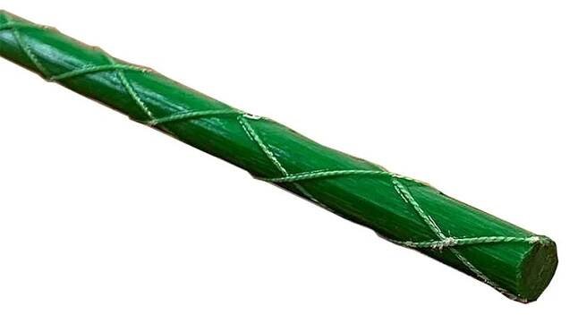 Zahradní sklolaminátová tyč 200 cm průměr 10 mm tyčka k rajčatům
