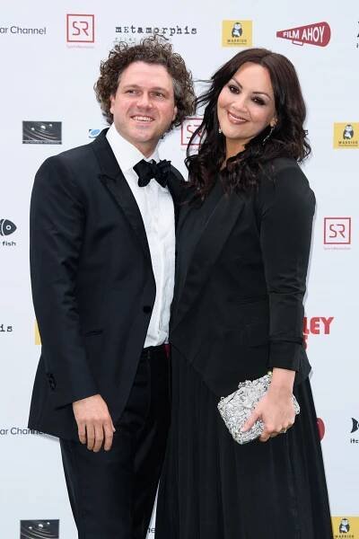 Jack McManus and Martine McCutcheon at the UK premiere of "The Bromley Boys."