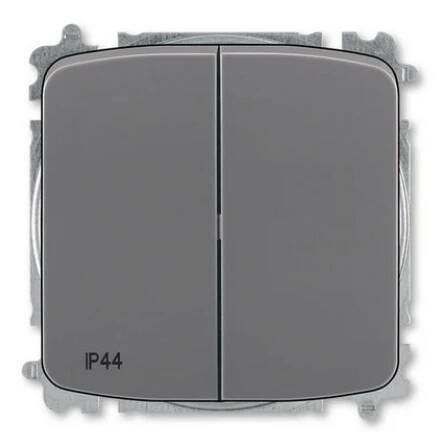 ABB Tango vypínač č.6+6 IP44 kouřová šedá 3559A-A52940 S2