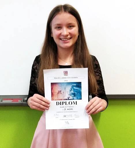 Kamila Kučerová uspěla v Chemické olympiádě