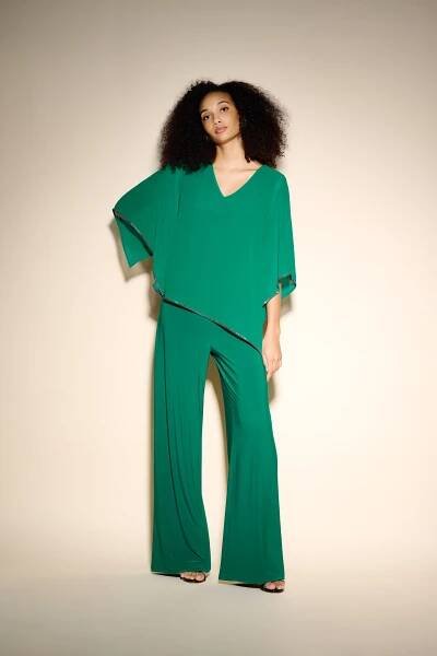 Green Wide Leg Pant