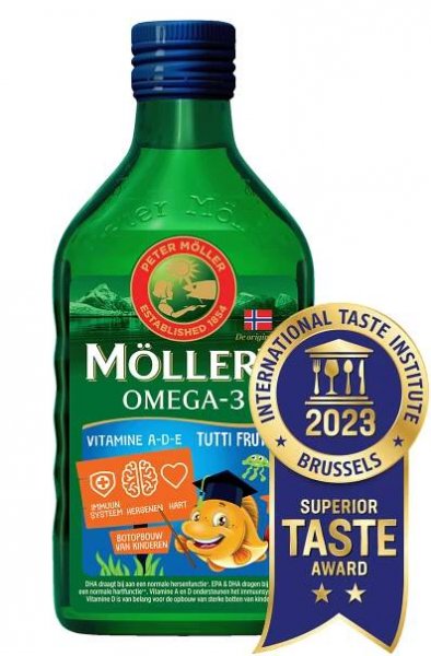 Möller's Omega-3 Tutti Frutti 250ml - Maxim Sportvoeding
