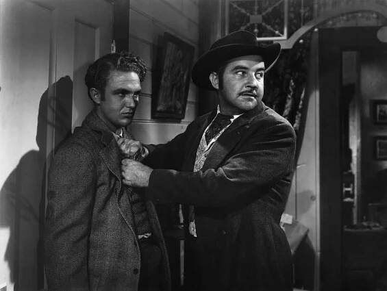 BADLANDS OF DAKOTA, Robert Stack, Broderick Crawford, 1941