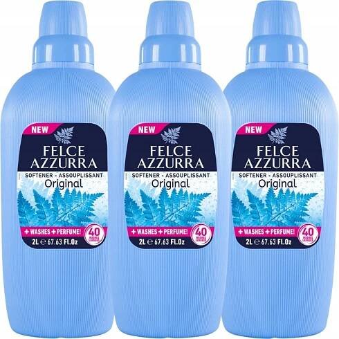 Felce Azzurra Originální tekutá aviváž 3x2 l