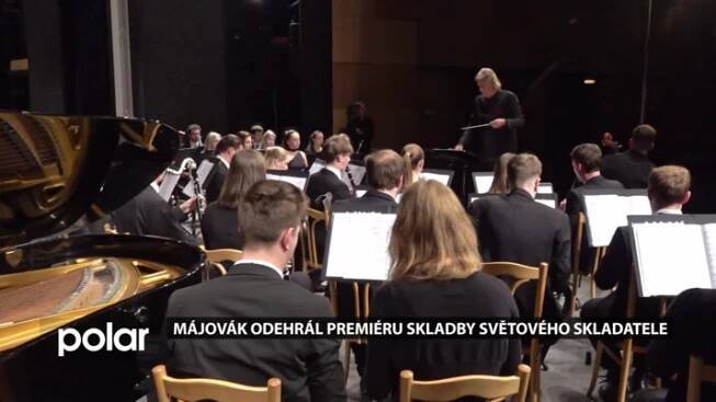 Orchestr Májovák uvítal v Karviné skladatele Johana de Meije, který zde uvedl premiéru své skladby