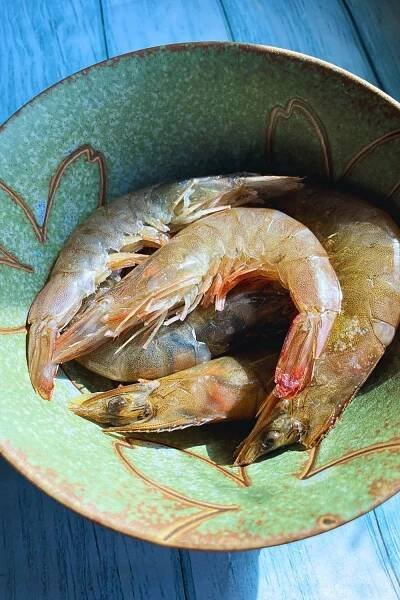 Prepare Tiger Prawns