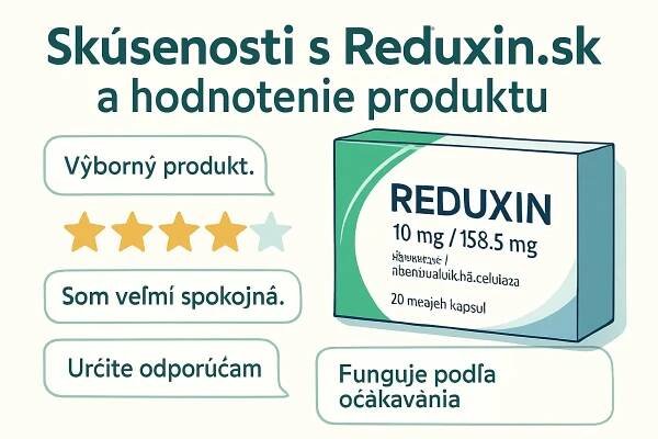 Skúsenosti s Reduxin.sk – reálne recenzie a hodnotenie ReduXin Forte