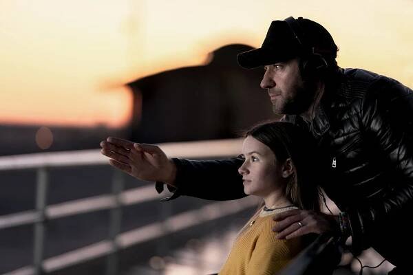 Cailey Fleming, John Krasinski - Imaginární přátelé - Z natáčení