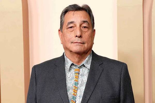 Scott George attends the 96th Oscars Nominees Luncheon at The Beverly Hilton on February 12, 2024 in Beverly Hills, California.