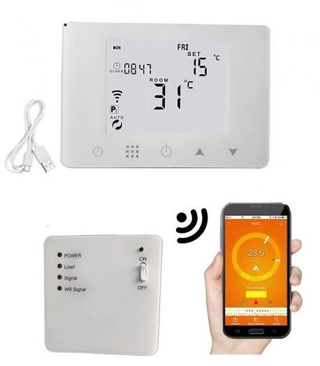 Wifi Termostaty Tuya