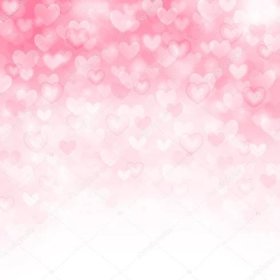Vektorové pozadí s krásnými růžovými srdci Stock Vector od © anelina 19685887