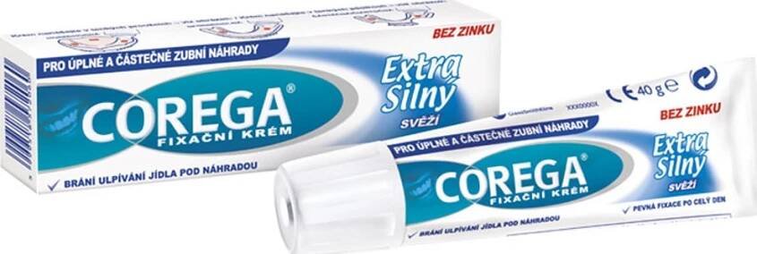 Corega Original Extra silný fixační krém 40 g