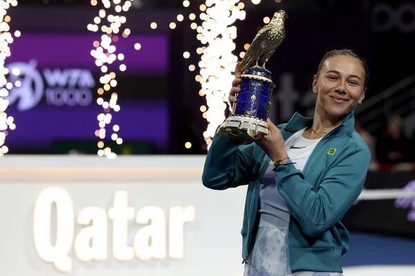 Anisimova triumphs in Doha, captures first WTA 1000 title of career