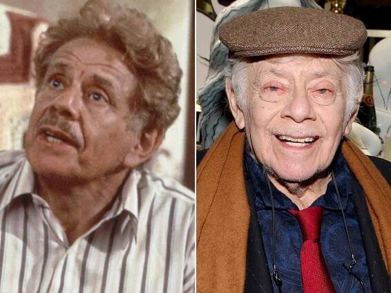 Jerry Stiller as Frank Costanza in 'Seinfeld'. ; Jerry Stiller at the Unveiling Of The Holiday Windows event on November 14, 2013 in New York City.