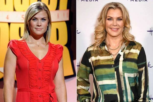 Alison Sweeney hosts Season 12 of 'The Biggest Loser' ; Alison Sweeney attends the Hallmark Media TCA Winter Press Tour on February 06, 2024 in Pasadena, California.