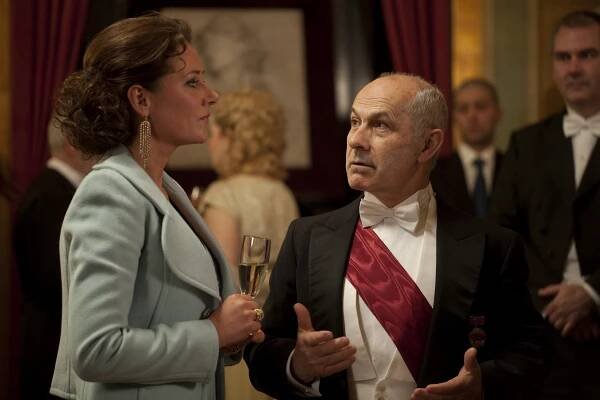 Vláda - Státní návštěva - Z filmu - Sidse Babett Knudsen, Nicholas Woodeson