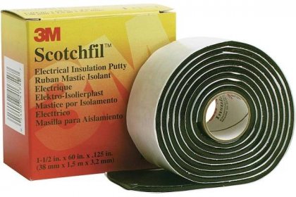 3M Scotchfil™ SCOTCHFIL instalatérská izolační páska Scotchfil™ černá (d x š) 1.5 m x 38 mm 1 ks : Půhy.cz