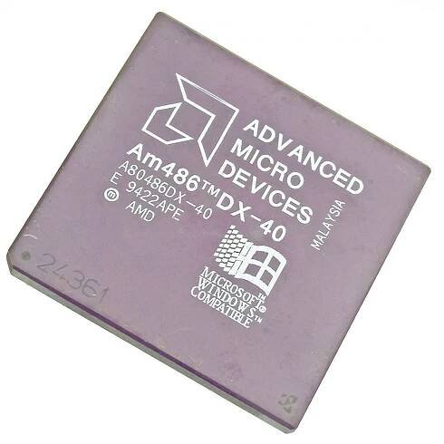 Advanced micro devices AM486 DX-40 A80486DX-40 - Cpu - procesor