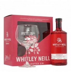 Whitley Neill Raspberry 0,7l 43% + 1x sklo GB