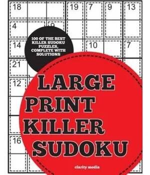 Killer Sudoku Large Print (Clarity Media)(Brožovaná)