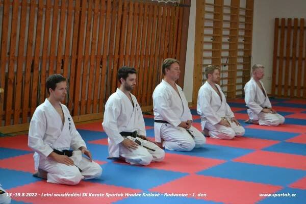 SK Karate Spartak Hradec Králové | Radvanice 2022 - 1.den 